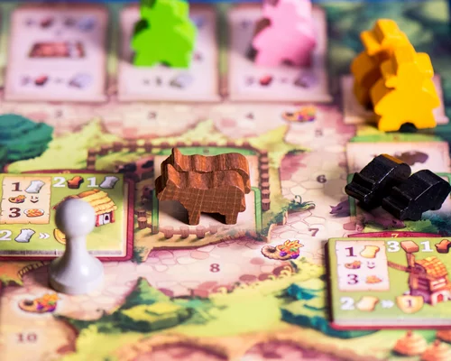 Test et avis sur le jeu AGRICOLA FAMILLE, focus plateau